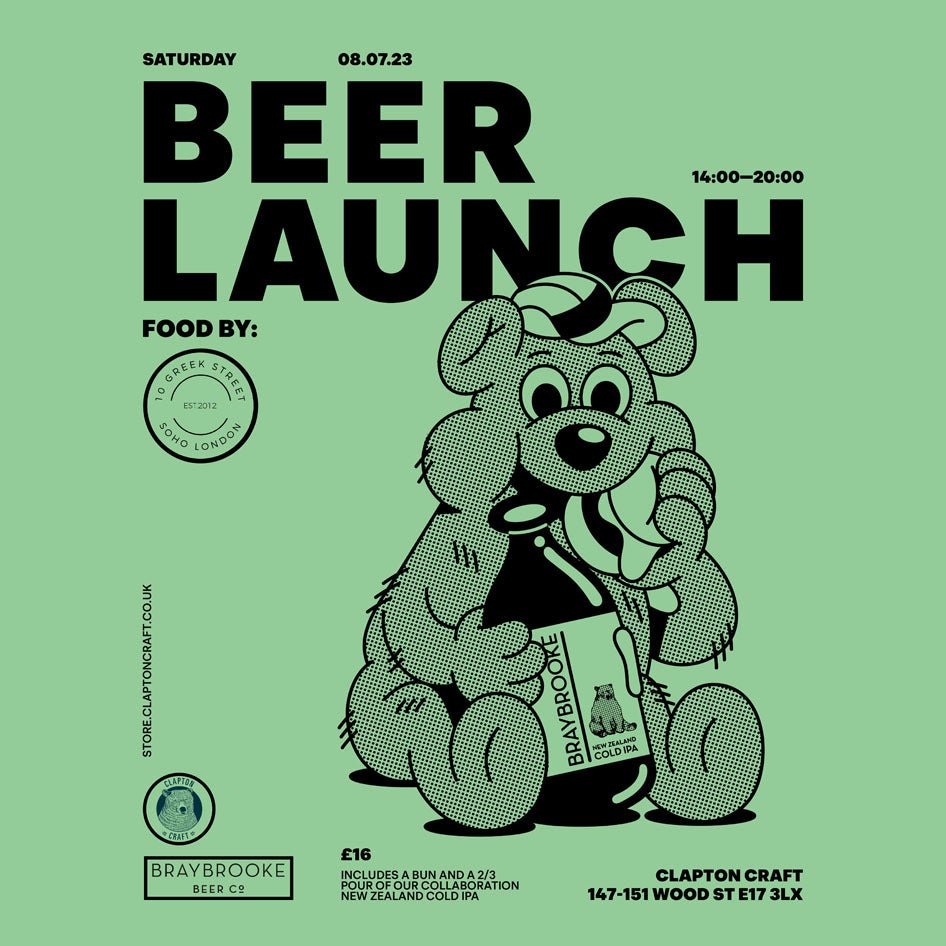 BRAYBROOKE x CLAPTON CRAFT BEER LAUNCH