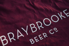 Braybrooke Burgundy Logo T-Shirt