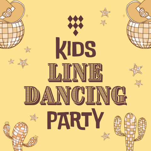 Kids Half Term Line Dancing - Friday 20th February 2026 11am-12pm